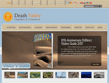 Tablet Screenshot of deathvalleychamber.org